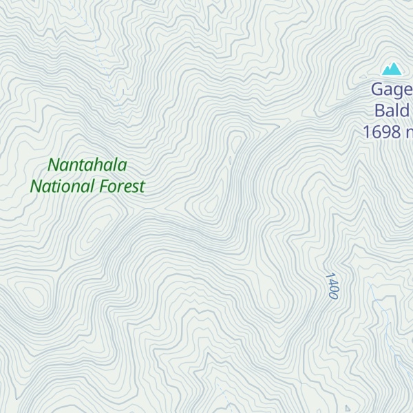 Map of Charley Bald