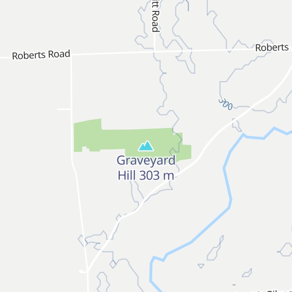 Map of Graveyard Hill