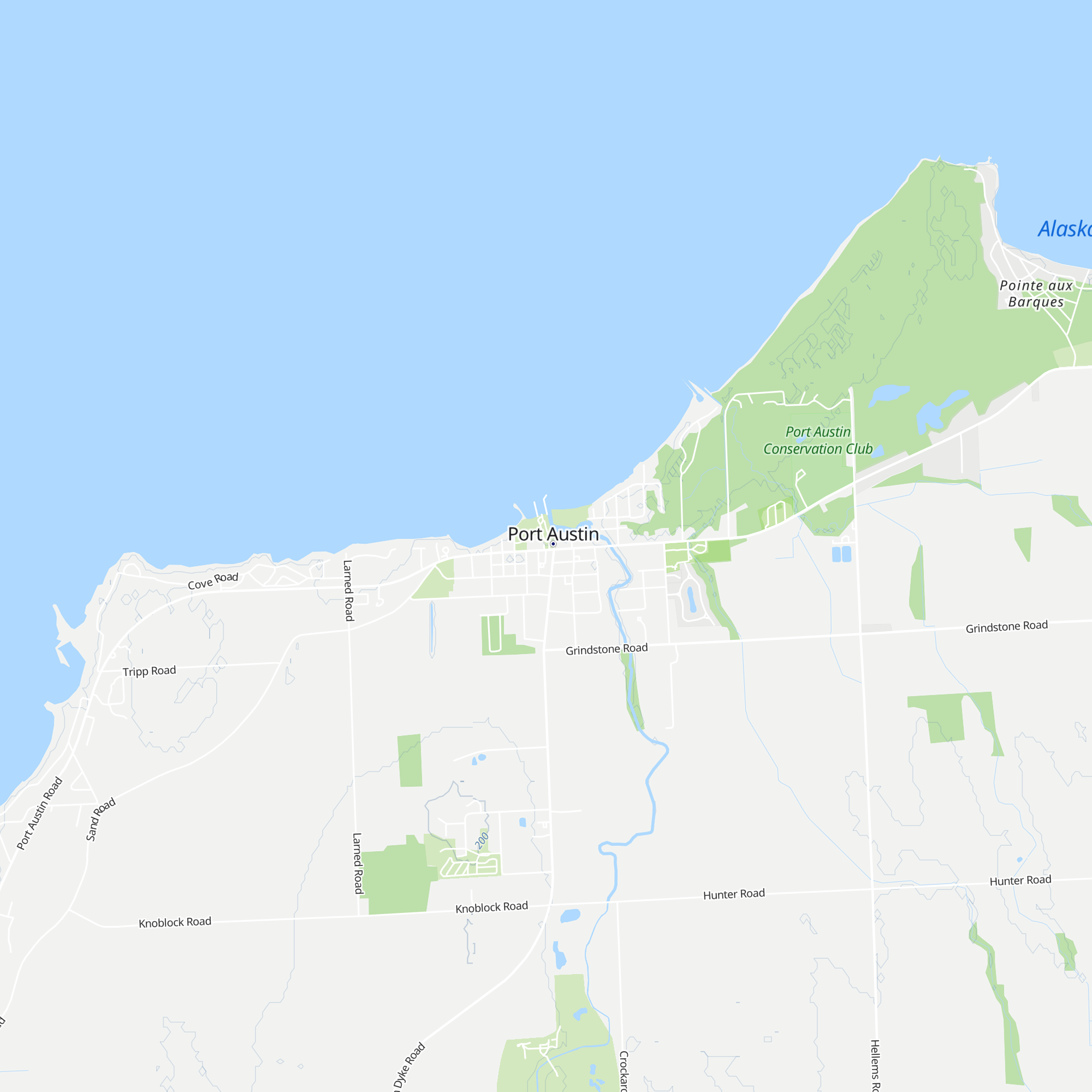 Port Austin Welcome Center map