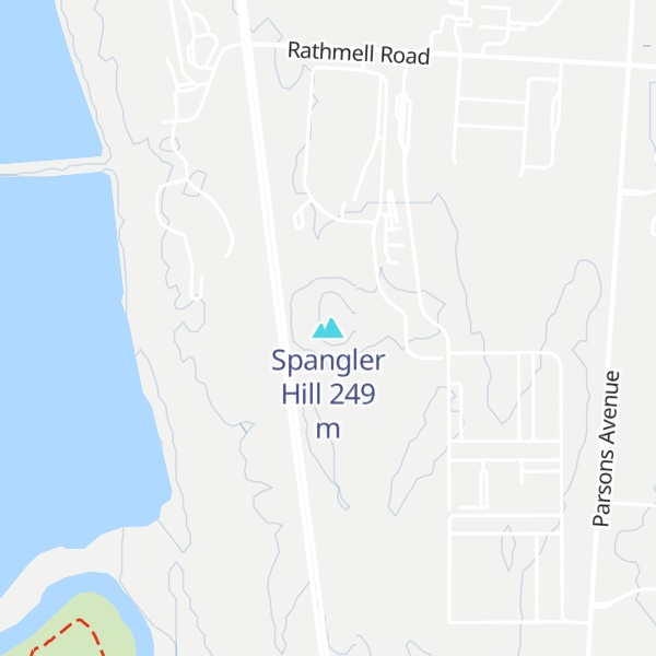Map of Spangler Hill
