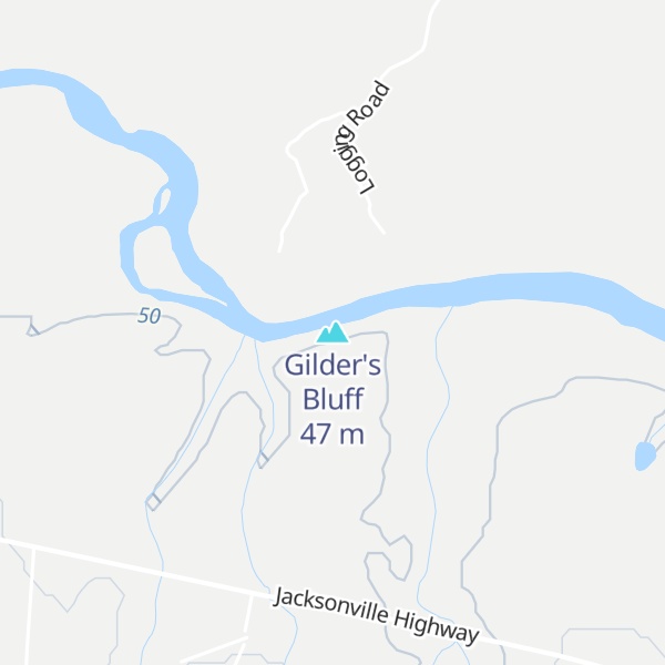 Map of Gilder's Bluff