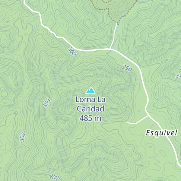 Map of Loma La Caridad