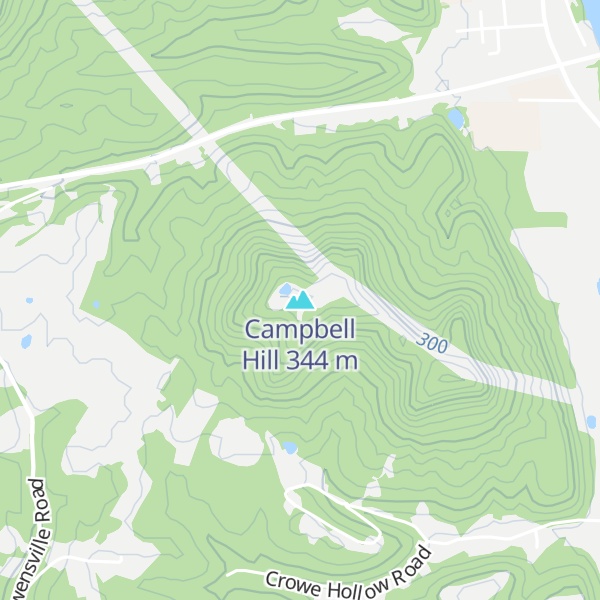 Map of Campbell Hill