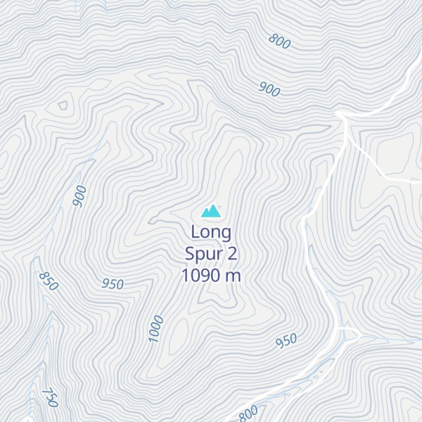 Map of Long Spur 2