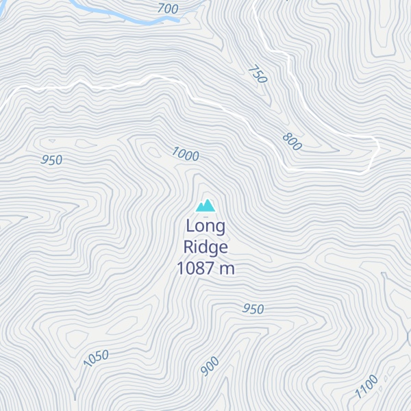 Map of Long Ridge