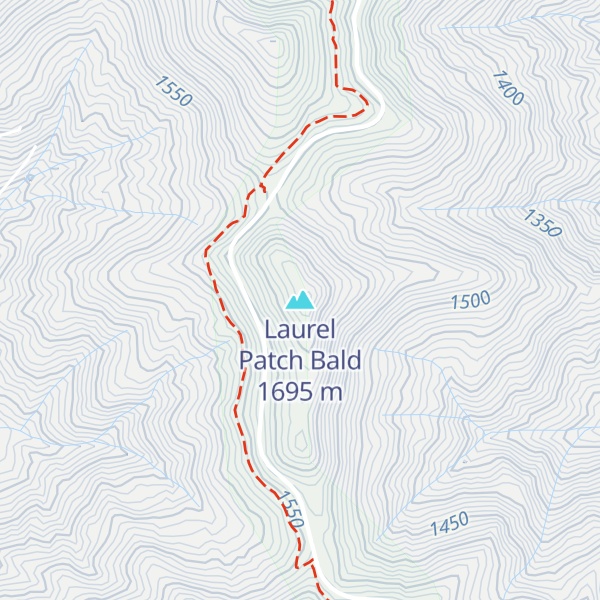 Map of Laurel Patch Bald