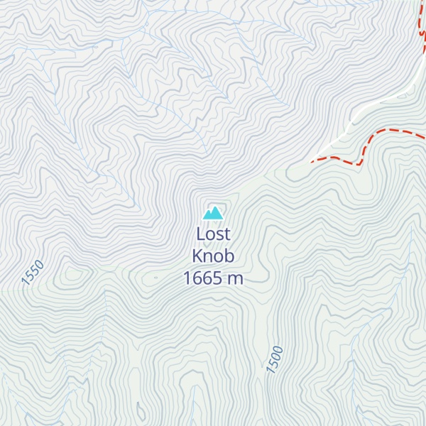 Map of Lost Knob