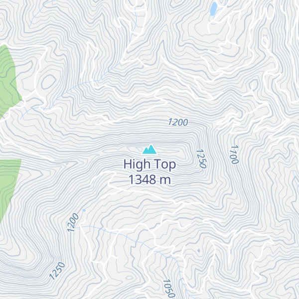 Map of High Top