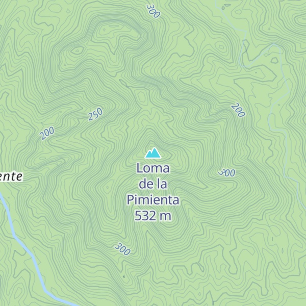 Map of Loma de la Pimienta