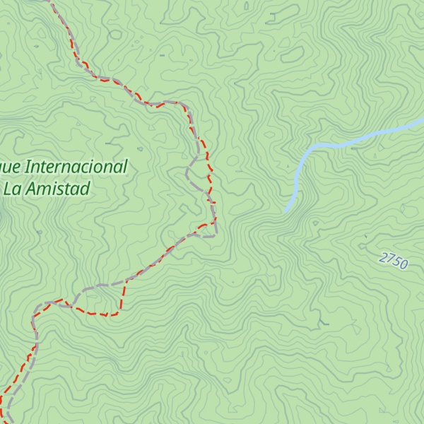 Map of Cerro Kasir