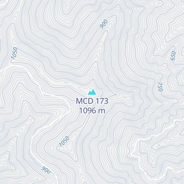 Map of MCD 173