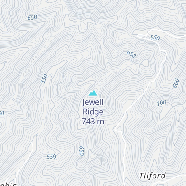 Map of Jewell Ridge