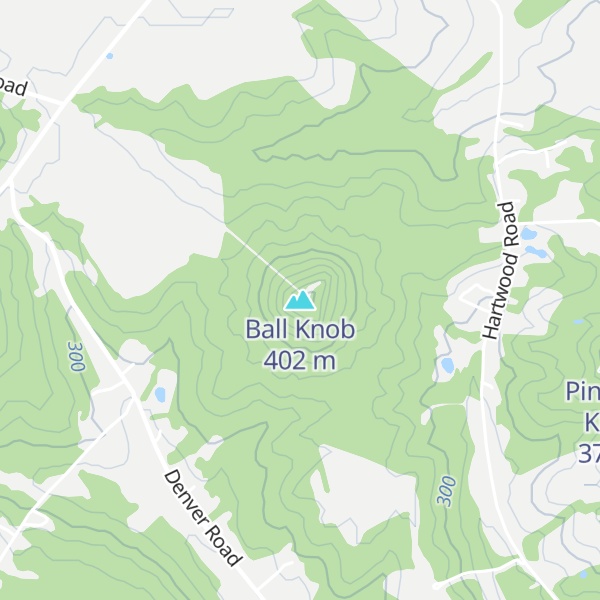 Map of Ball Knob