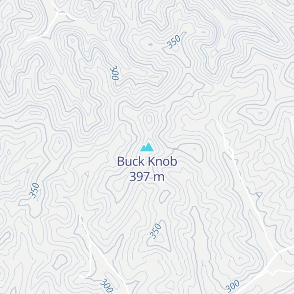 Map of Buck Knob