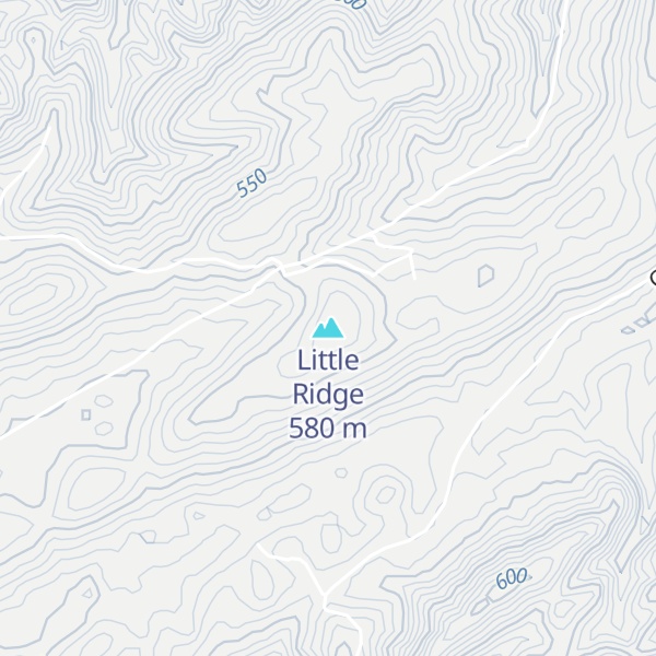 Map of Little Ridge