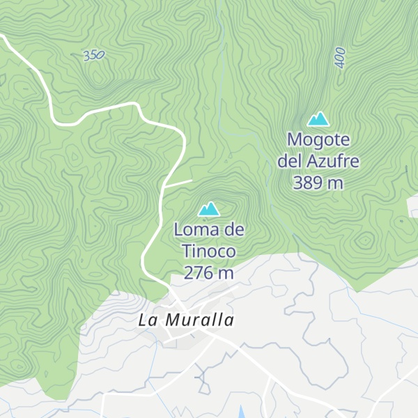 Map of Loma de Tinoco