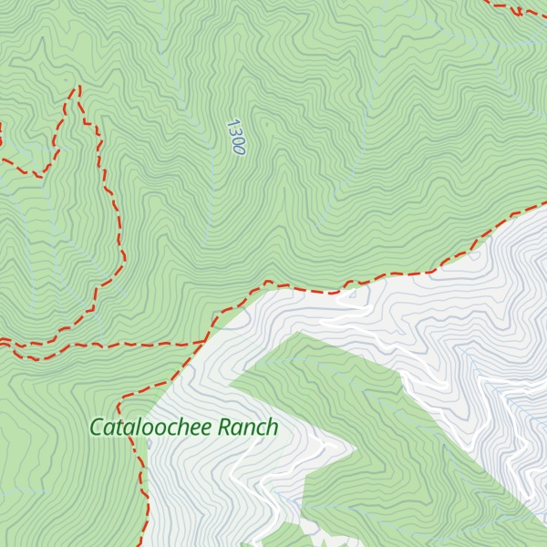 Map of Tough Ridge