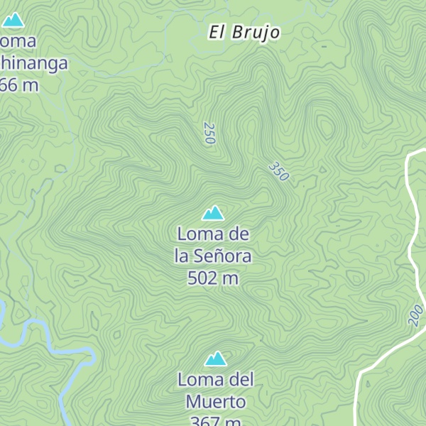Map of Loma de la Señora