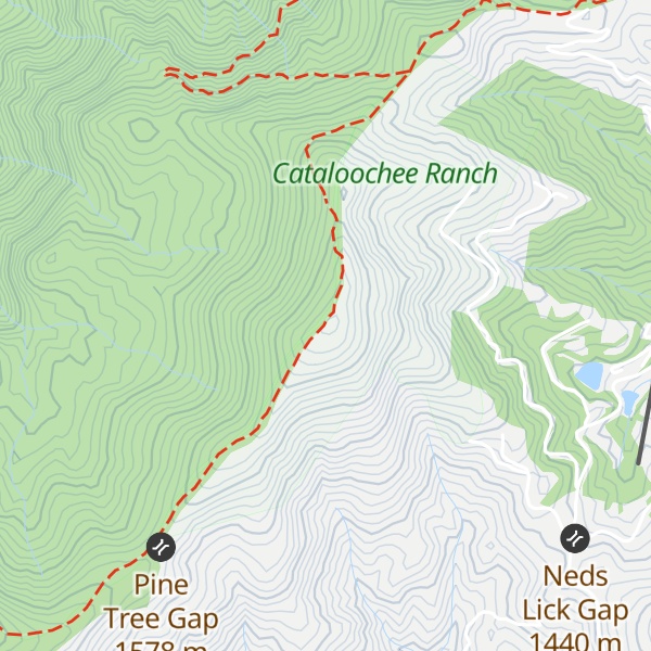 Map of Hemphill Bald