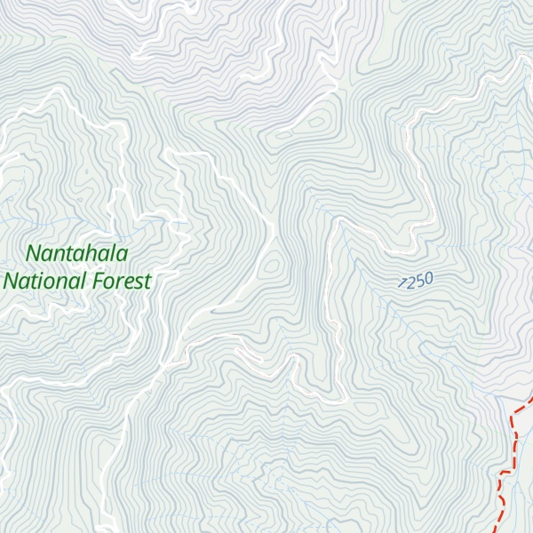 Map of Black Mountain