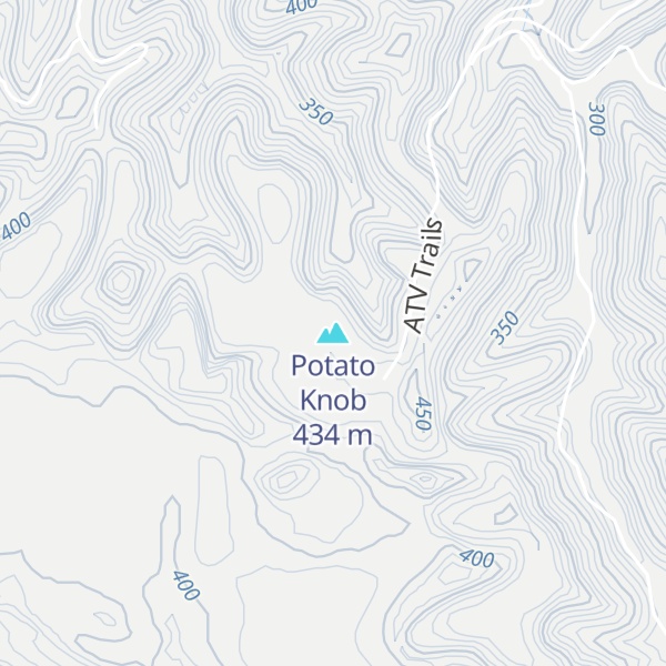 Map of Potato Knob