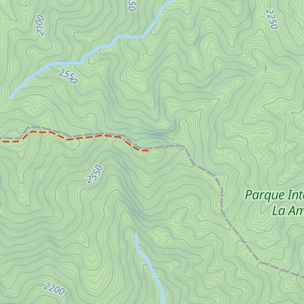 Map of Cerro Mok