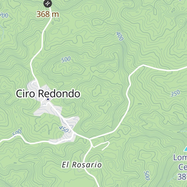 Map of Loma Caraza