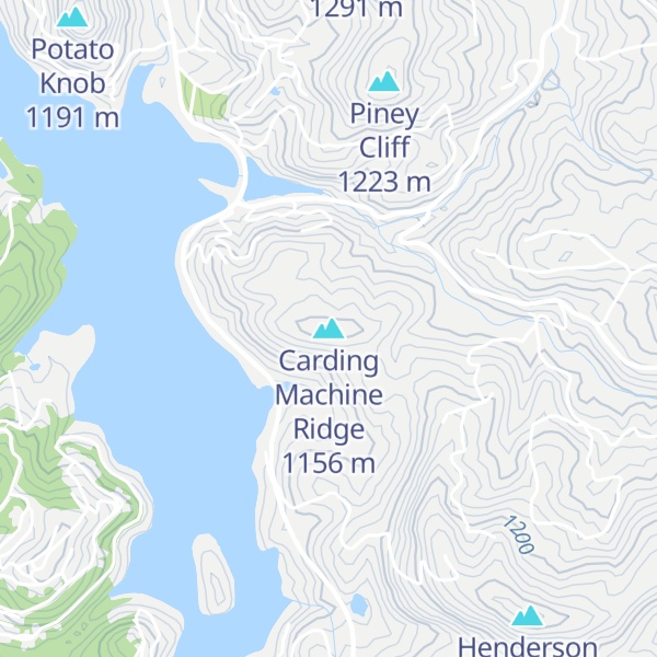Map of Carding Machine Ridge