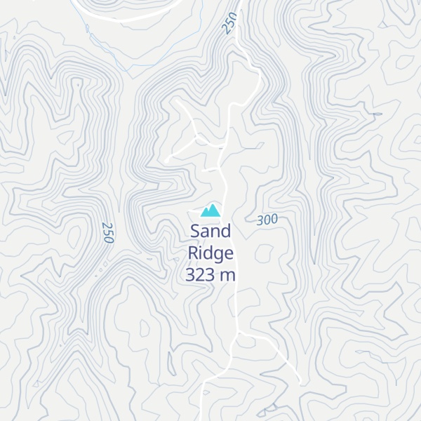 Map of Sand Ridge