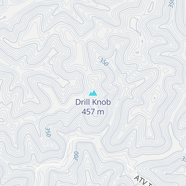 Map of Drill Knob