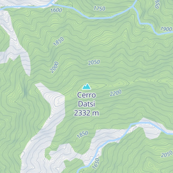 Map of Cerro Datsi