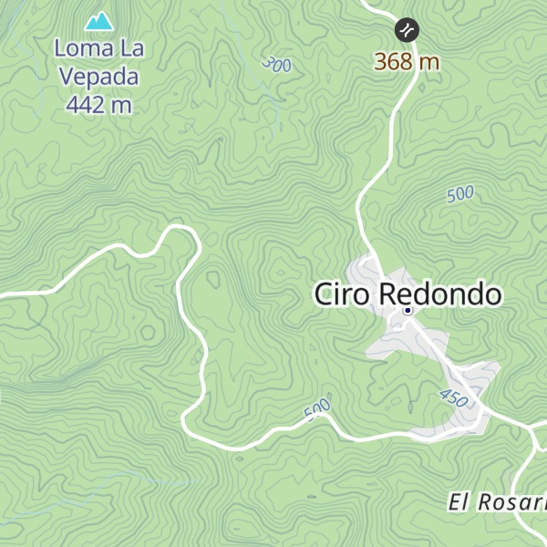 Map of Loma Lausao