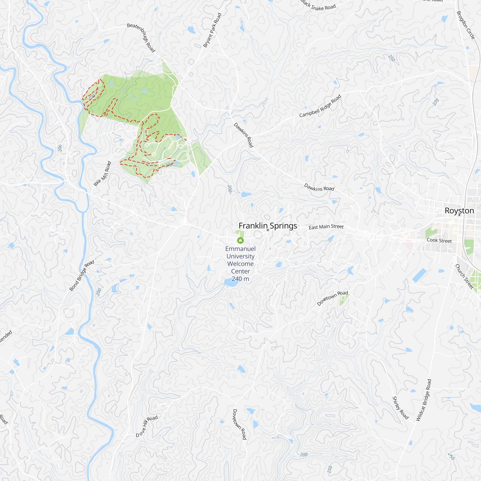 Emmanuel University Welcome Center map