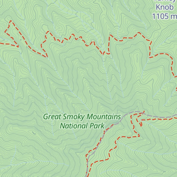 Map of Rowdy Ridge