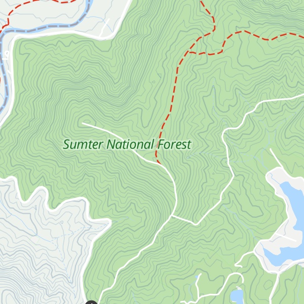 Map of Russell Mountain