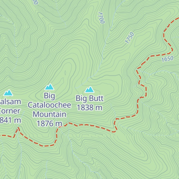 Map of Big Butt