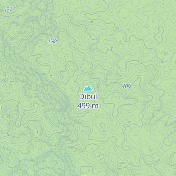 Map of Dibul