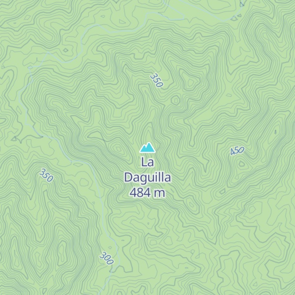 Map of La Daguilla