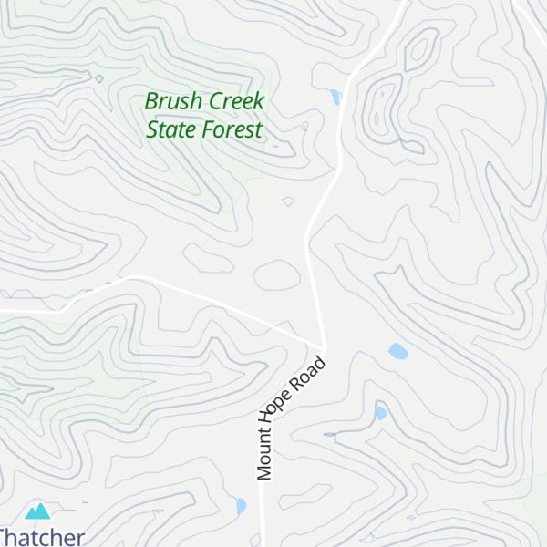 Map of Staley Ridge