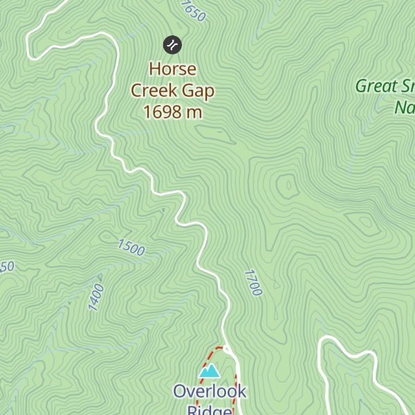 Map of Redman Ridge
