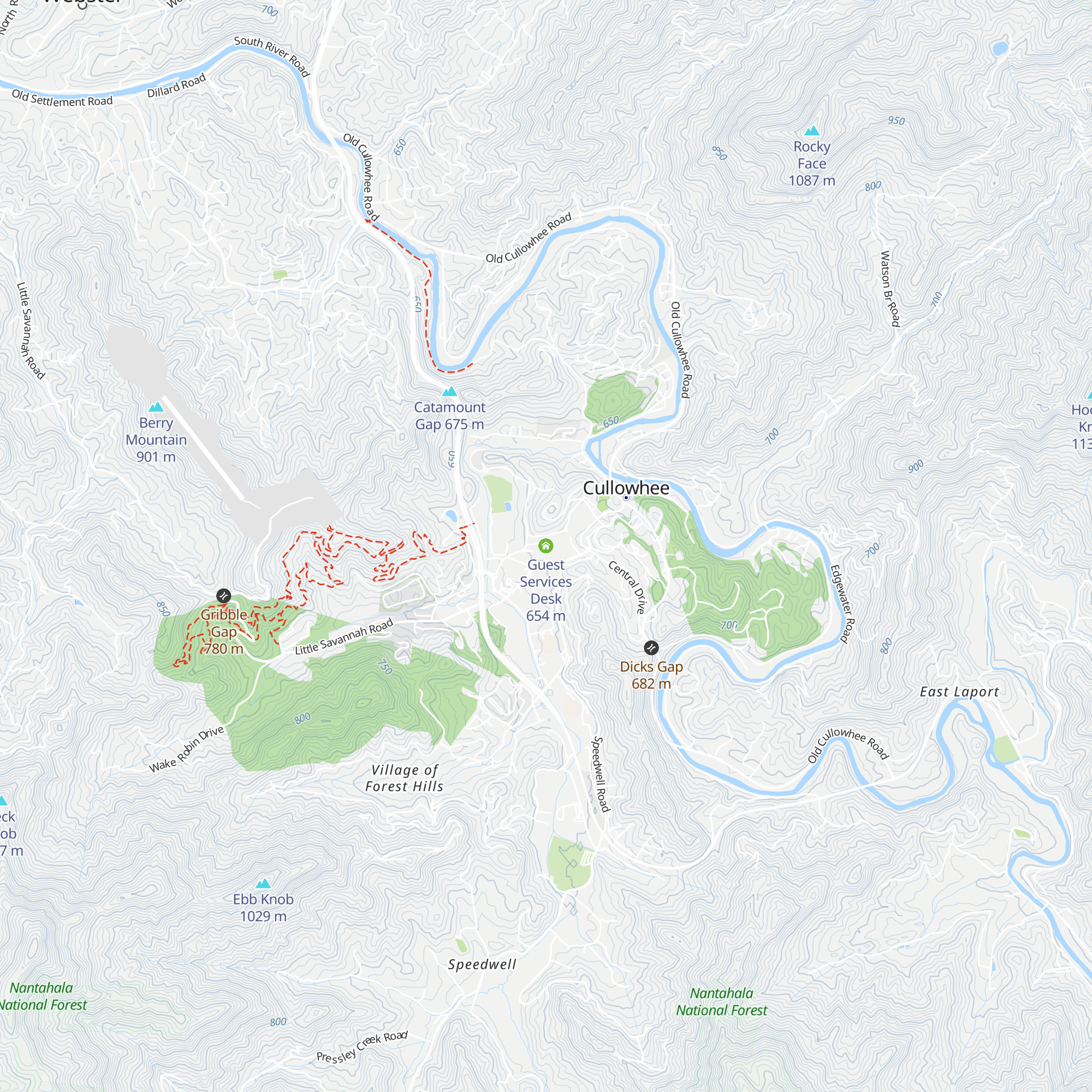 Guest Services Desk map