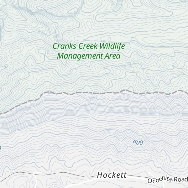 Map of Notch Rock
