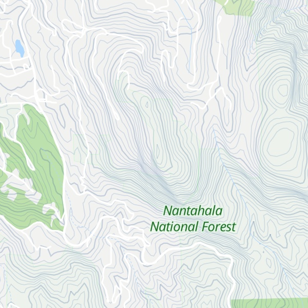 Map of Satulah Mountain