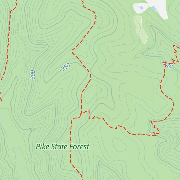 Map of Robinett Ridge