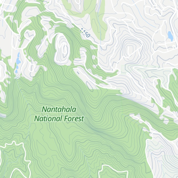 Map of Brushy Face
