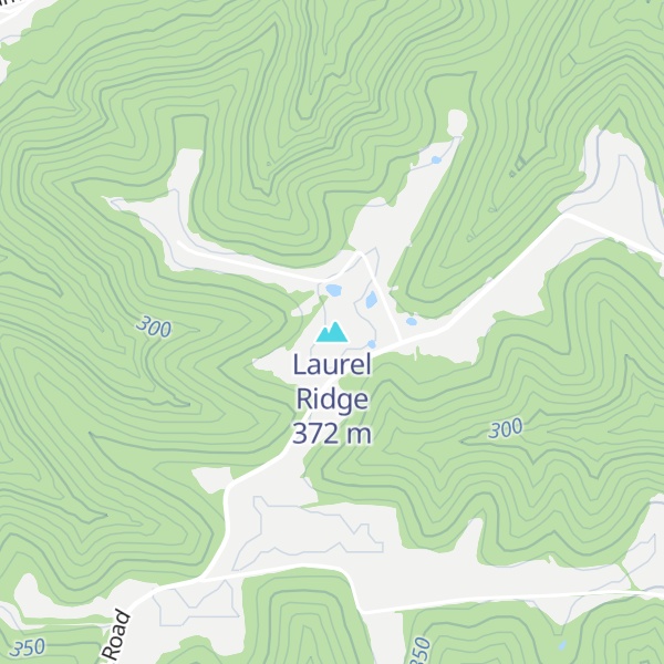 Map of Laurel Ridge
