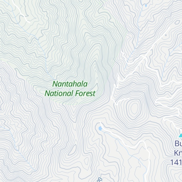 Map of Wolf Knob