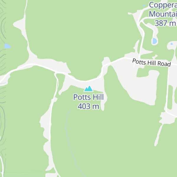 Map of Potts Hill