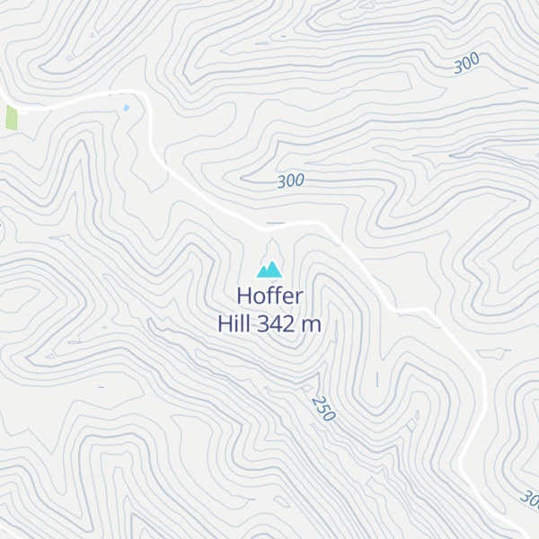 Map of Hoffer Hill