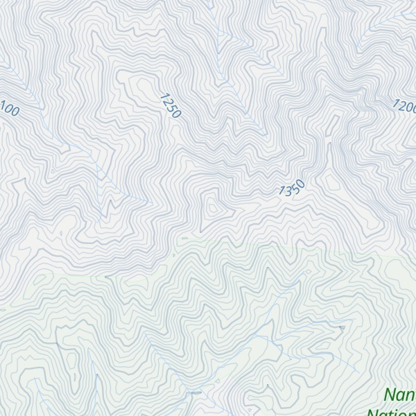 Map of Sheepback Mountain